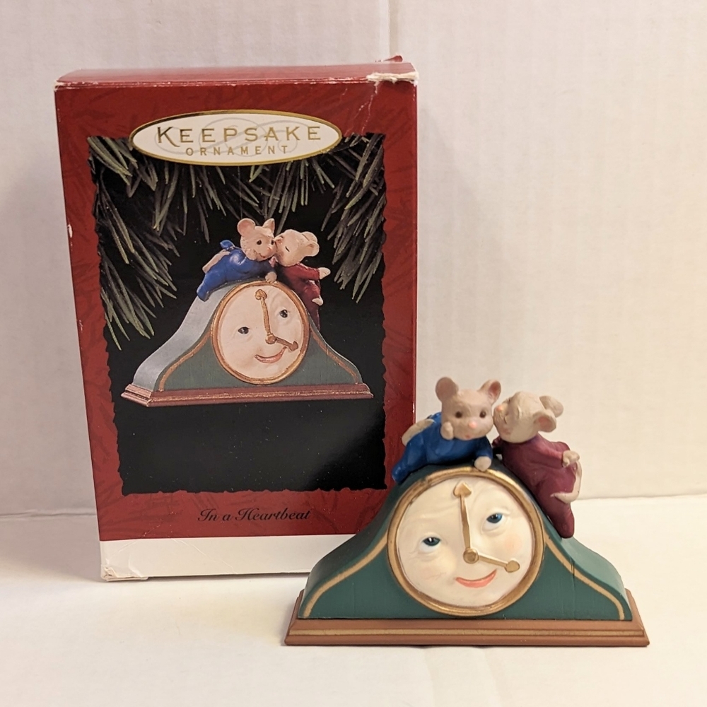 Hallmark Keepsake Ornament In a Heartbeat 1995